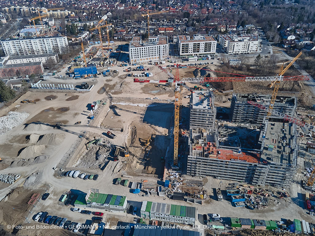 09.03.2022 - Baustelle PANDIONVERDE in Neuperlach 